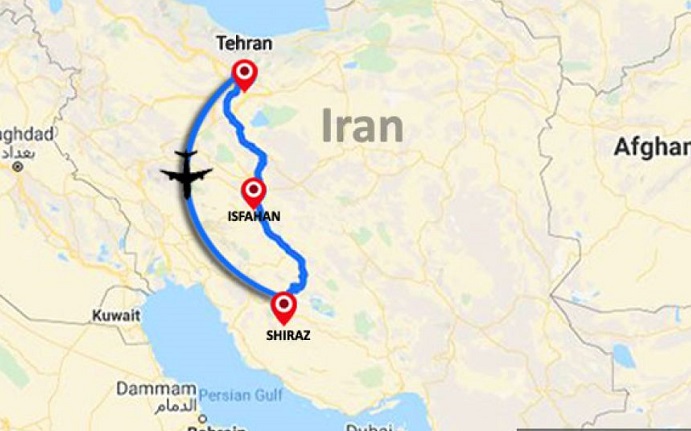 پرواز تهران شیراز